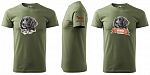 Pánské myslivecké tričko 129 PXT CREATIVE se psem khaki vel. XXL - Obrázek (20)